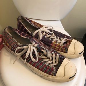 Plaid Converse Jack Purcell’s